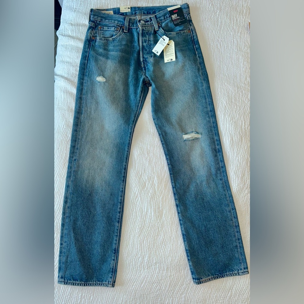 NWT Levi's 501 Original Fit Men's
Jeans 29x30